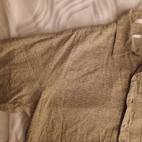 Perry Ellis mens size XL short sleeve button up - Picture 3 of 3